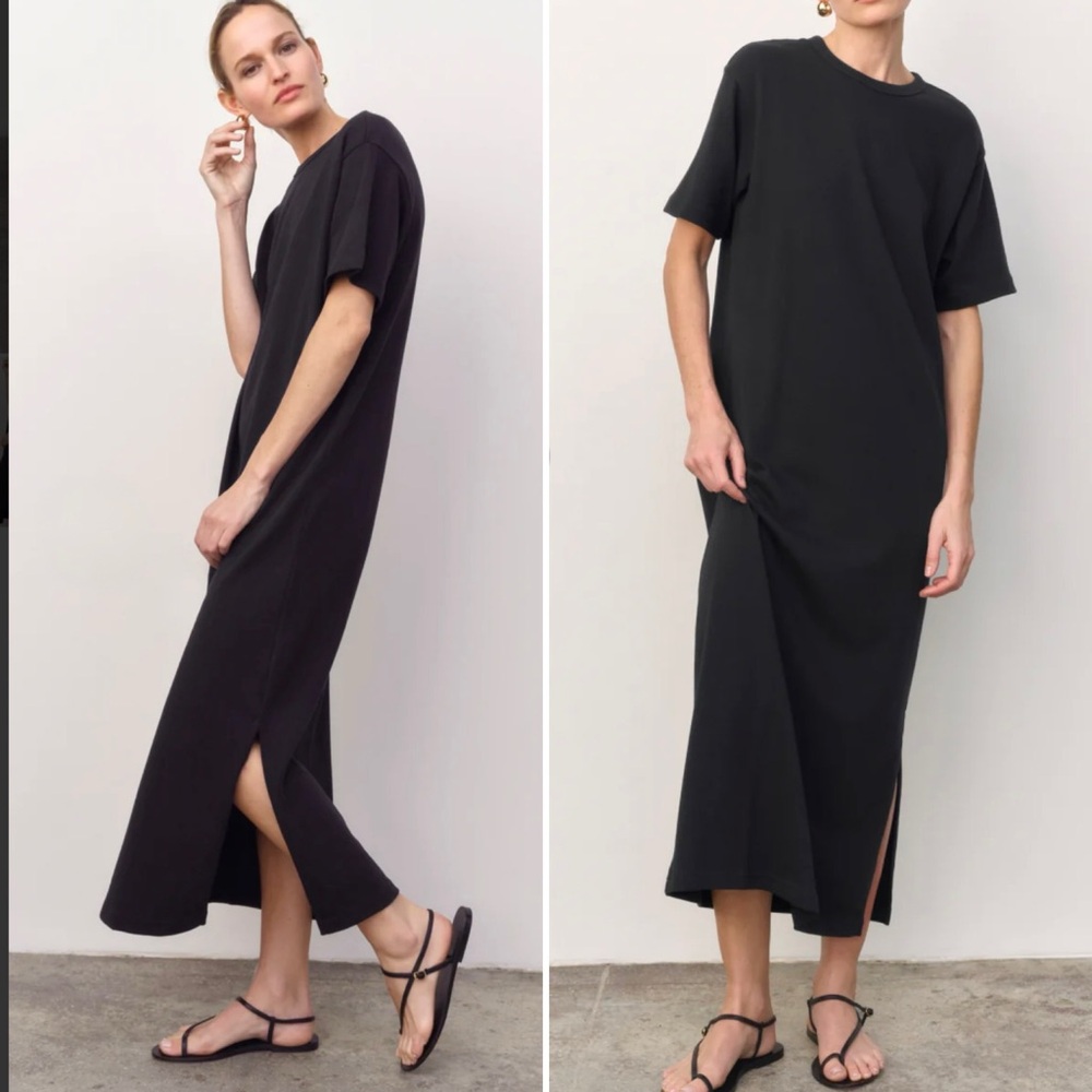 AYR Black Midi Dress